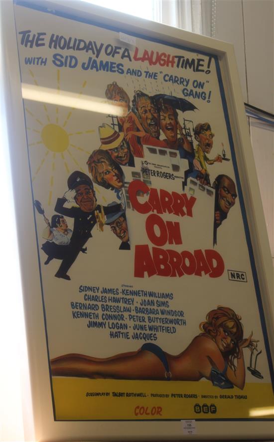 Carry on Abroad poster